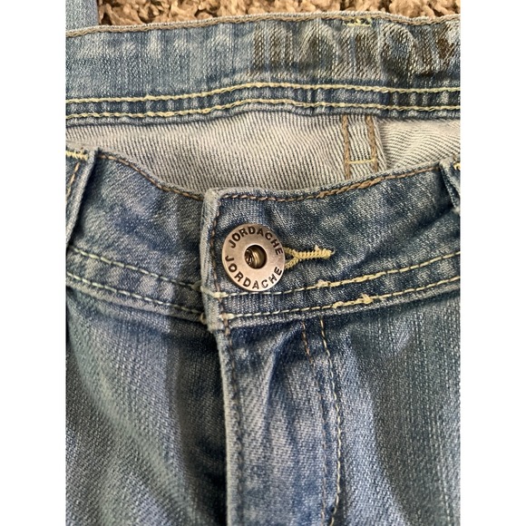 Vintage Jordache Women's 80's light wash jean capri zippers on the ankles size 4 - Picture 9 of 12